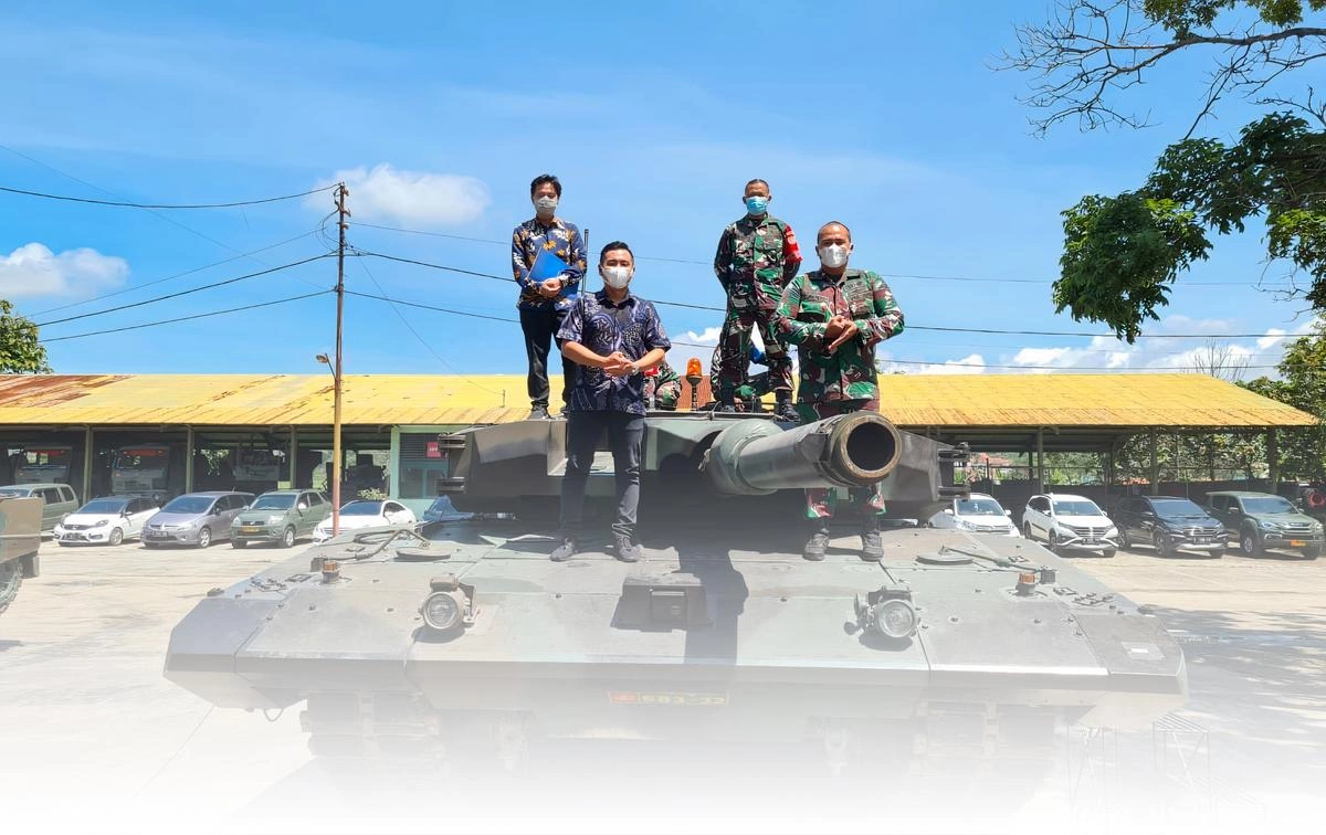 interface translator pada Tank MBT Leopard